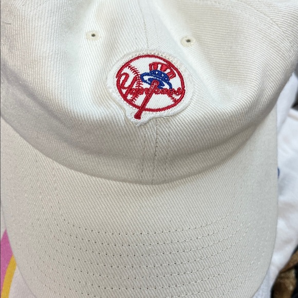 Anthropologie Lennon Denim Yankee baseball cap New - Picture 5 of 8